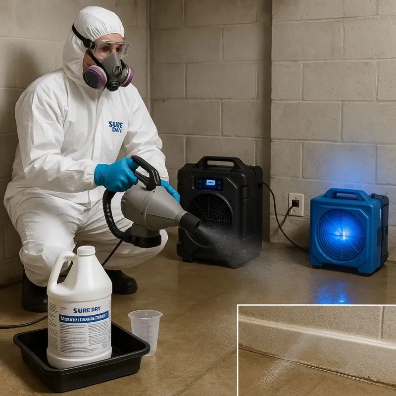Sanitization and Odor Removal process in Johnsonville, TN