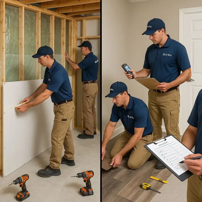 Repairs and Reconstruction process in Johnsonville, TN